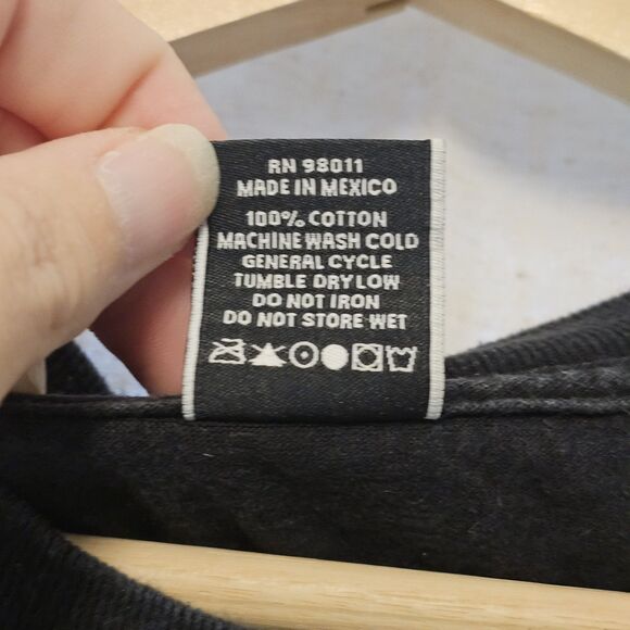 Hustle Gang Indian Head Native Americans Tribal Head Mens 3XL Black Tee Shirt 3X - Picture 5 of 9